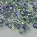 Zdjęcie - Fire Polish Dual Coated - Blueberry/Green Tea (48006CR) 4mm